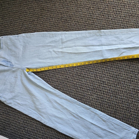 Madewell Blue Straight Leg Jeans Timeless Style - Picture 11 of 13